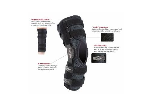 Donjoy Playmaker 2 Spacer Wrap Kniebrace | Mrmarketplace.com